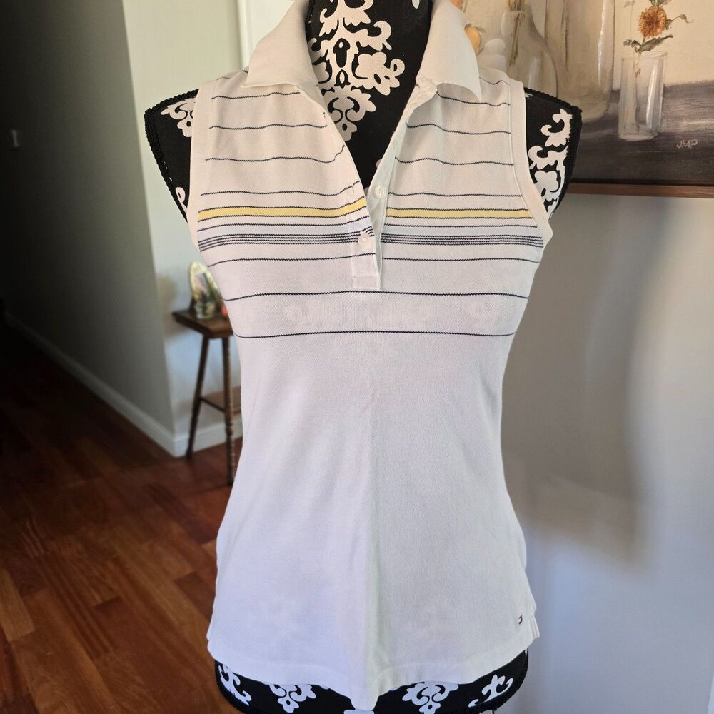 Tommy Hilfiger tenniscore sleeveless polo small